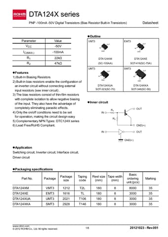  Datasheet Preview Page 1