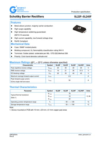  Datasheet Preview Page 1