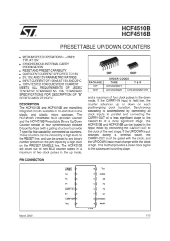  Datasheet Preview Page 1