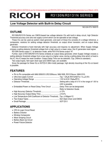  Datasheet Preview Page 1