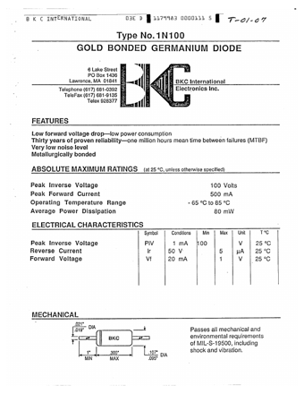 Datasheet Preview Page 1