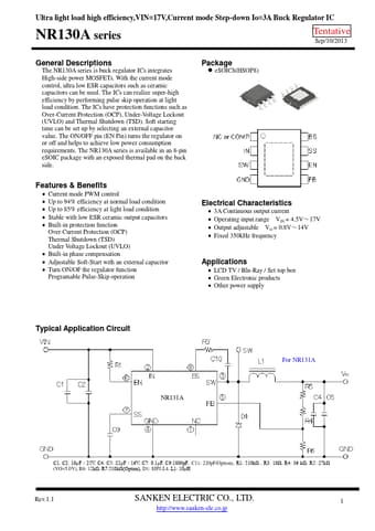  Datasheet Preview Page 1