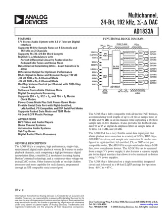  Datasheet Preview Page 1