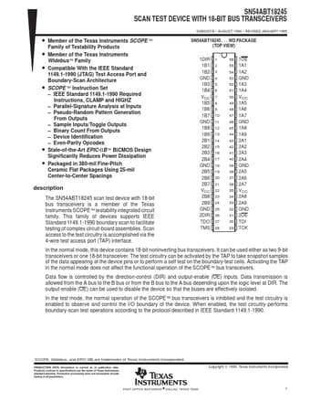  Datasheet Preview Page 1