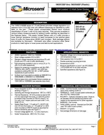  Datasheet Preview Page 1