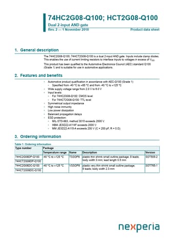  Datasheet Preview Page 1