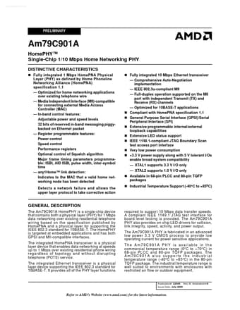  Datasheet Preview Page 1