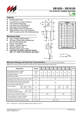  Datasheet Preview Page 1