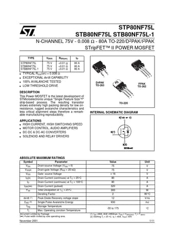  Datasheet Preview Page 1