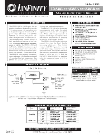  Datasheet Preview Page 1
