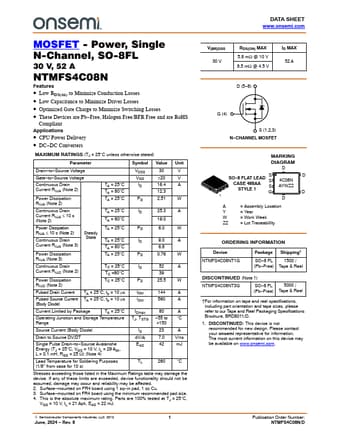 Datasheet Preview Page 1