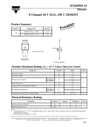  Datasheet Preview Page 1