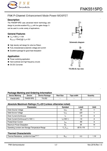  Datasheet Preview Page 1