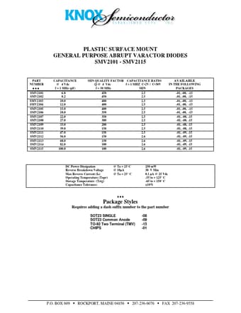 Datasheet Preview Page 1