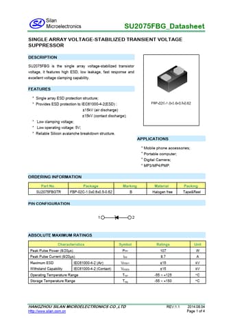  Datasheet Preview Page 1