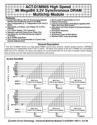  Datasheet Preview Page 1