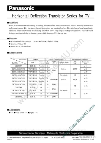  Datasheet Preview Page 1
