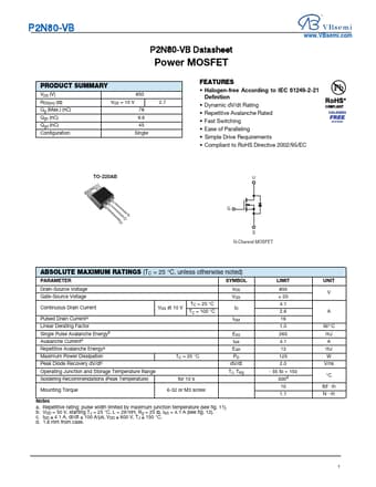  Datasheet Preview Page 1