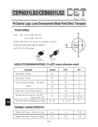 Datasheet Preview Page 1
