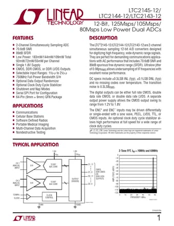 Datasheet Preview Page 1