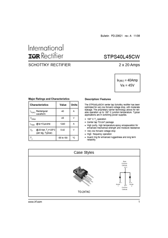  Datasheet Preview Page 1