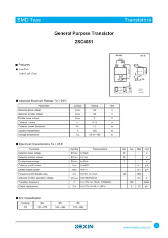  Datasheet Preview Page 1
