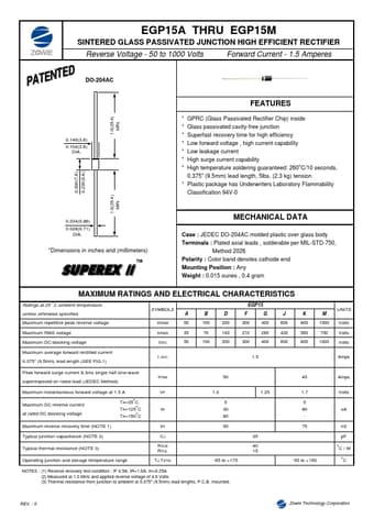  Datasheet Preview Page 1