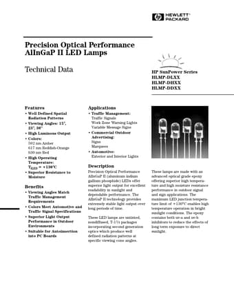  Datasheet Preview Page 1