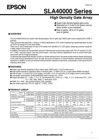  Datasheet Preview Page 1