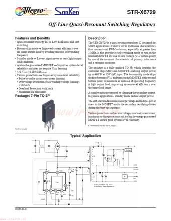  Datasheet Preview Page 1