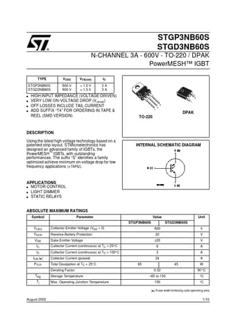  Datasheet Preview Page 1