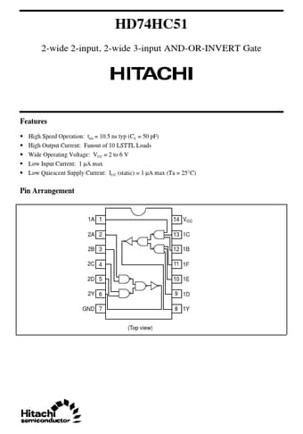  Datasheet Preview Page 1