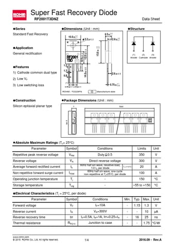  Datasheet Preview Page 1
