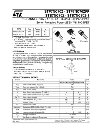  Datasheet Preview Page 1