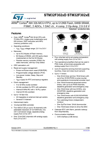  Datasheet Preview Page 1