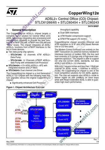  Datasheet Preview Page 1