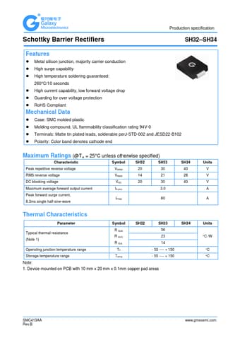  Datasheet Preview Page 1