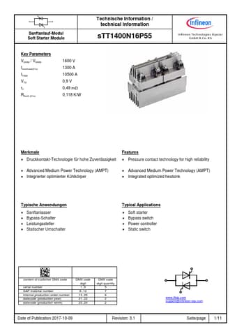  Datasheet Preview Page 1