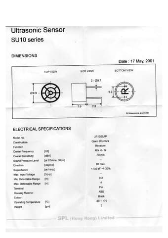  Datasheet Preview Page 1