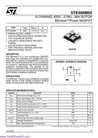  Datasheet Preview Page 1
