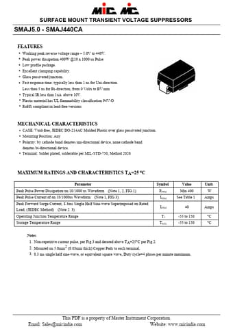  Datasheet Preview Page 1