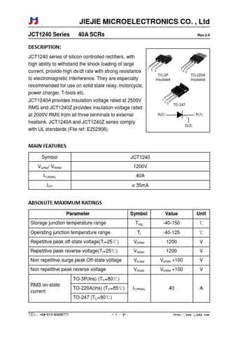  Datasheet Preview Page 1