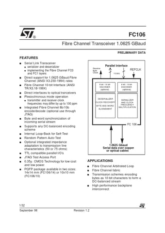  Datasheet Preview Page 1