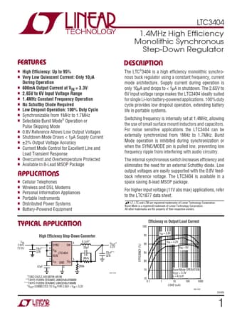  Datasheet Preview Page 1