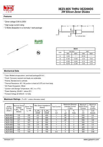  Datasheet Preview Page 1