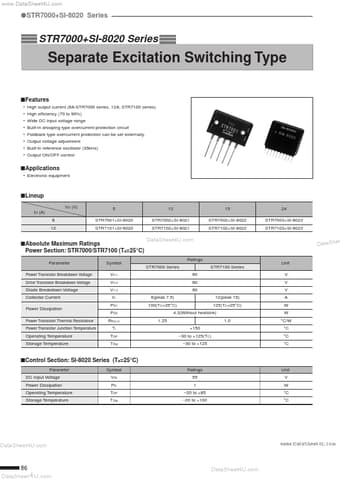 Datasheet Preview Page 1