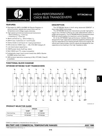  Datasheet Preview Page 1