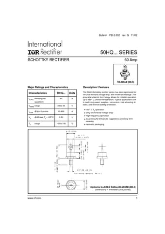  Datasheet Preview Page 1