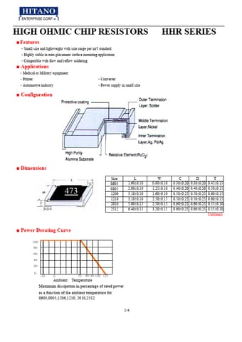  Datasheet Preview Page 1