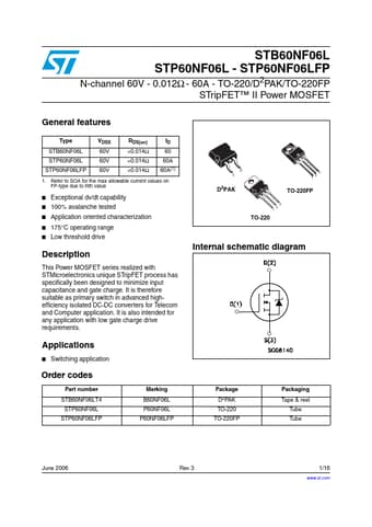  Datasheet Preview Page 1
